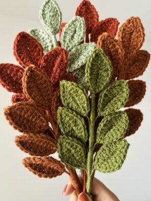 Feuillage en crochet